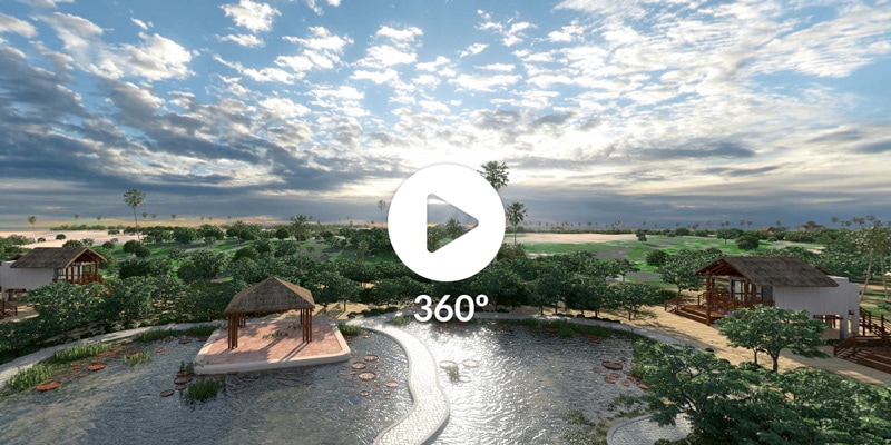 Artic 3d realidad virtual render Pure Resorts Brasil
