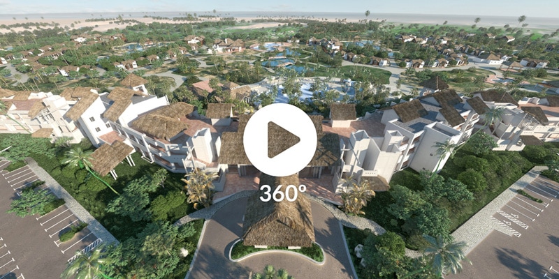 Artic 3d realidad virtual render Hotel Brasil