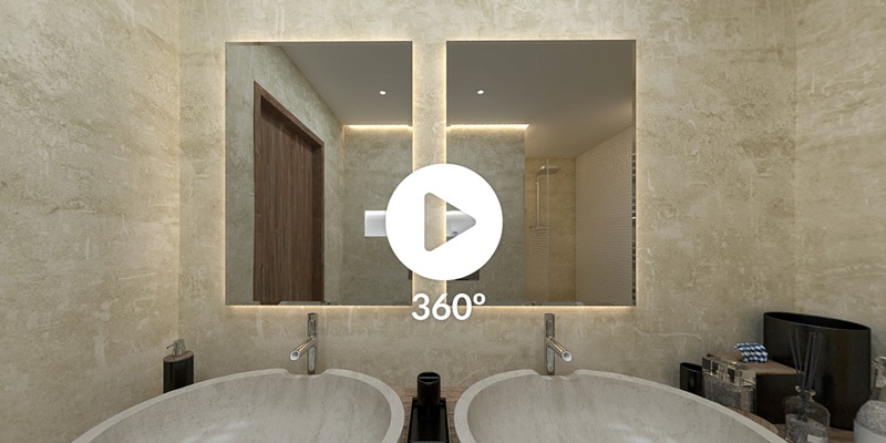 Artic 3d realidad virtual render reforma baño Manacor